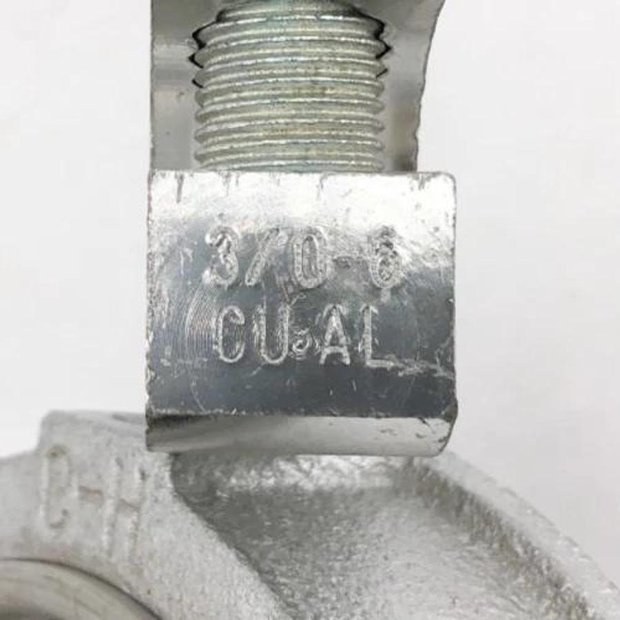 New Crouse Hinds 3/0-6 CUAL Grounding Bushing 4" - No Box