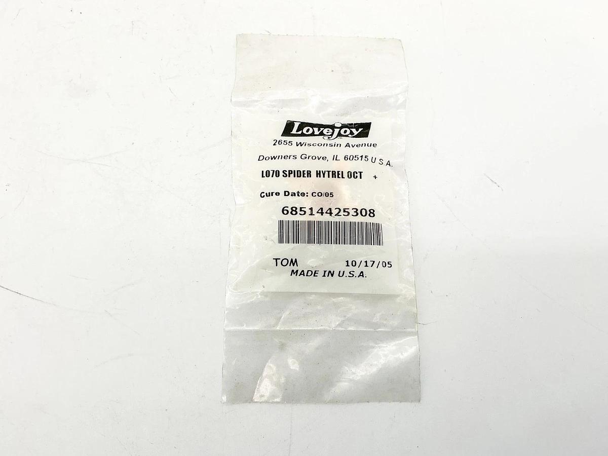New Lovejoy 68514425308 L070 Spider Hytrel OCT