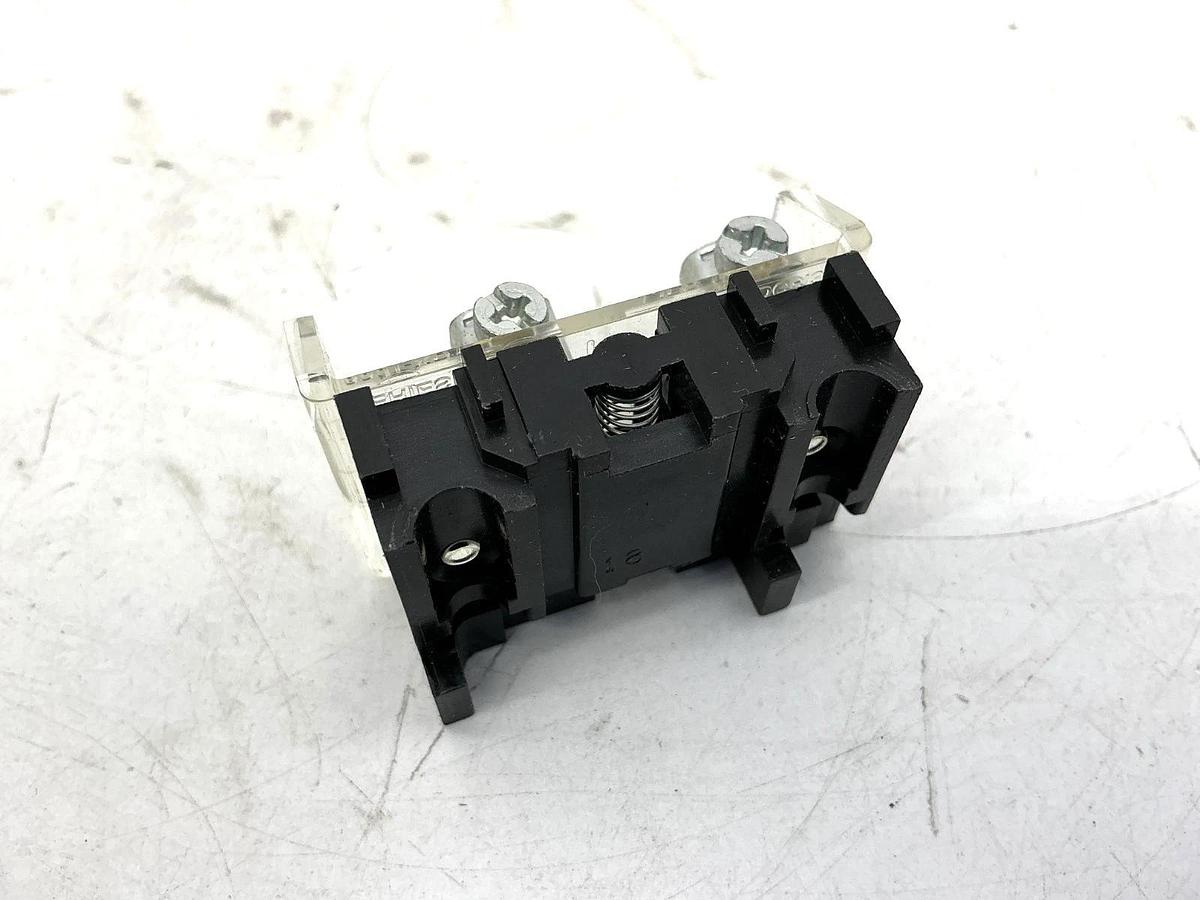 Used Lot of 3 Allen Bradley 800T-XD1 Ser D Shallow Contact Block 1-NO 10A 600V