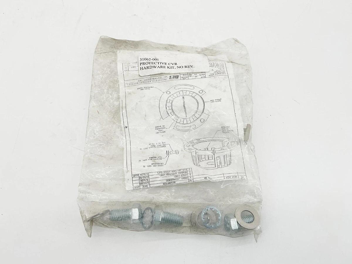 New BEI Industrial 31062-001 Protective CVR Hardware Kit No REV