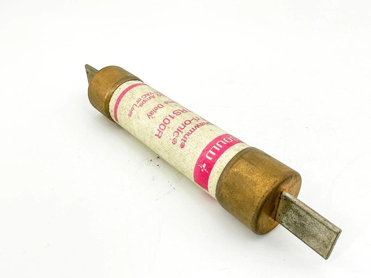 New Gould Shawmut TRS100R Time Delay Fuse 100A 600V Class RK5 - No Box