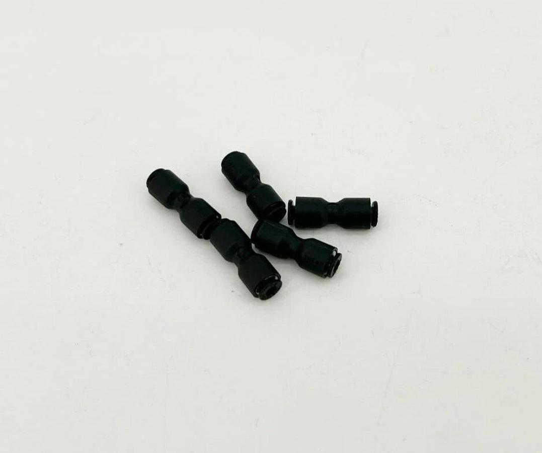 Lot of 5 New Lawson 86789 Union Elbows, 1/8" OD, Glass Reinforced Nylon