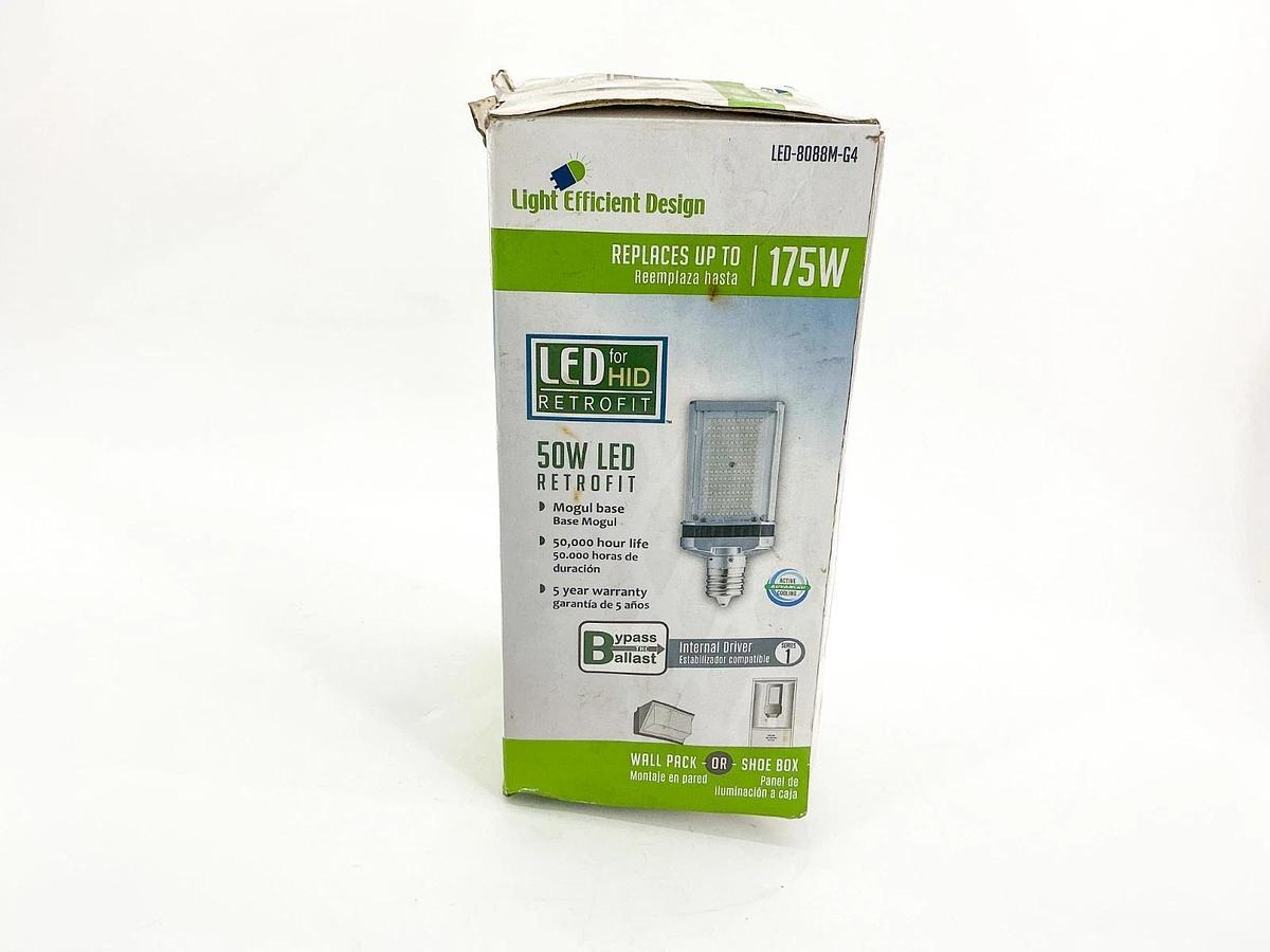 New Light Efficient Design LED-8088M-G4 50W LED Retrofit Light