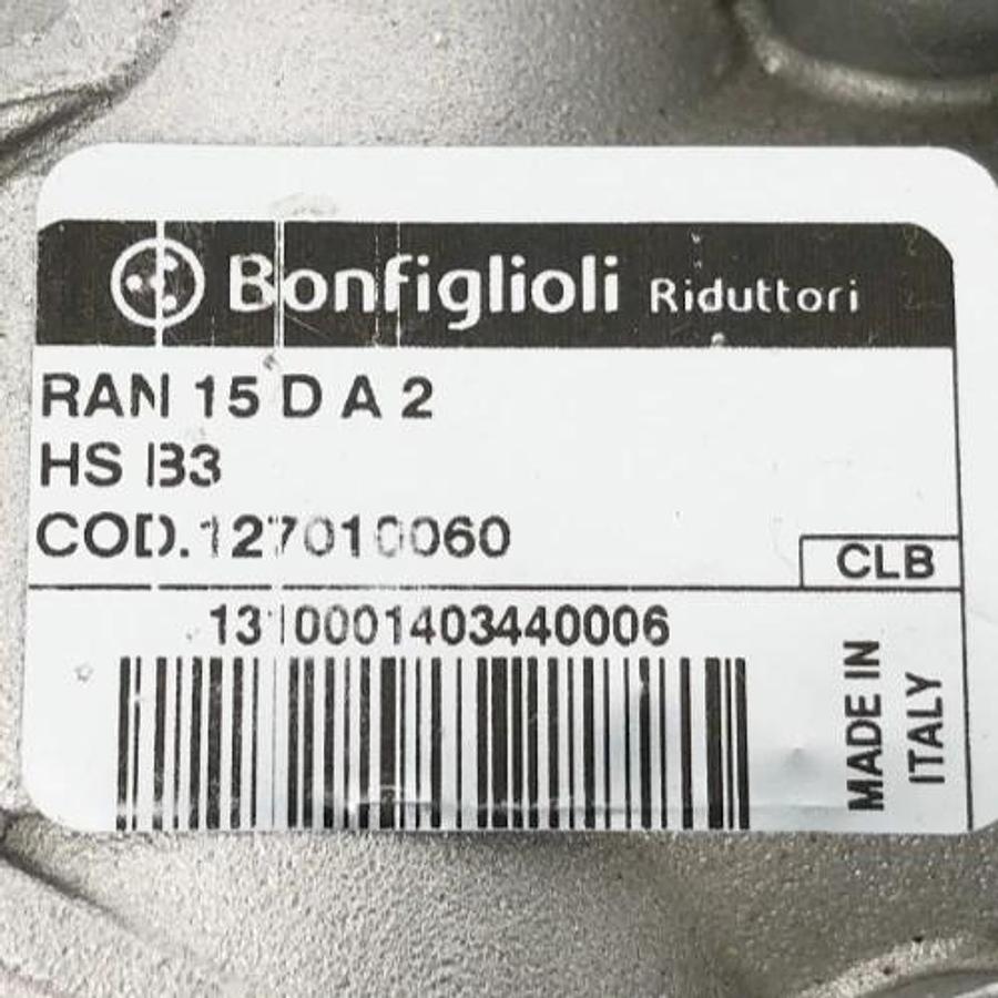 New Bonfiglioli RAN15DA2HSB3 Right Angle Gear Unit 127010060 - No Box