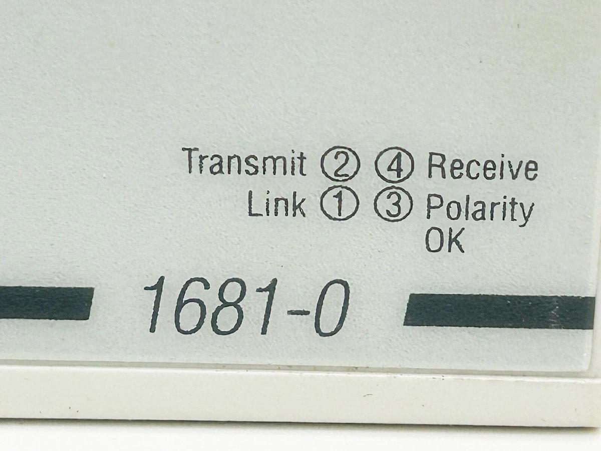 New 3COM 1681-0 TP Transceiver Isolan EZthernet LED Indicating RJ-45 W/O Box