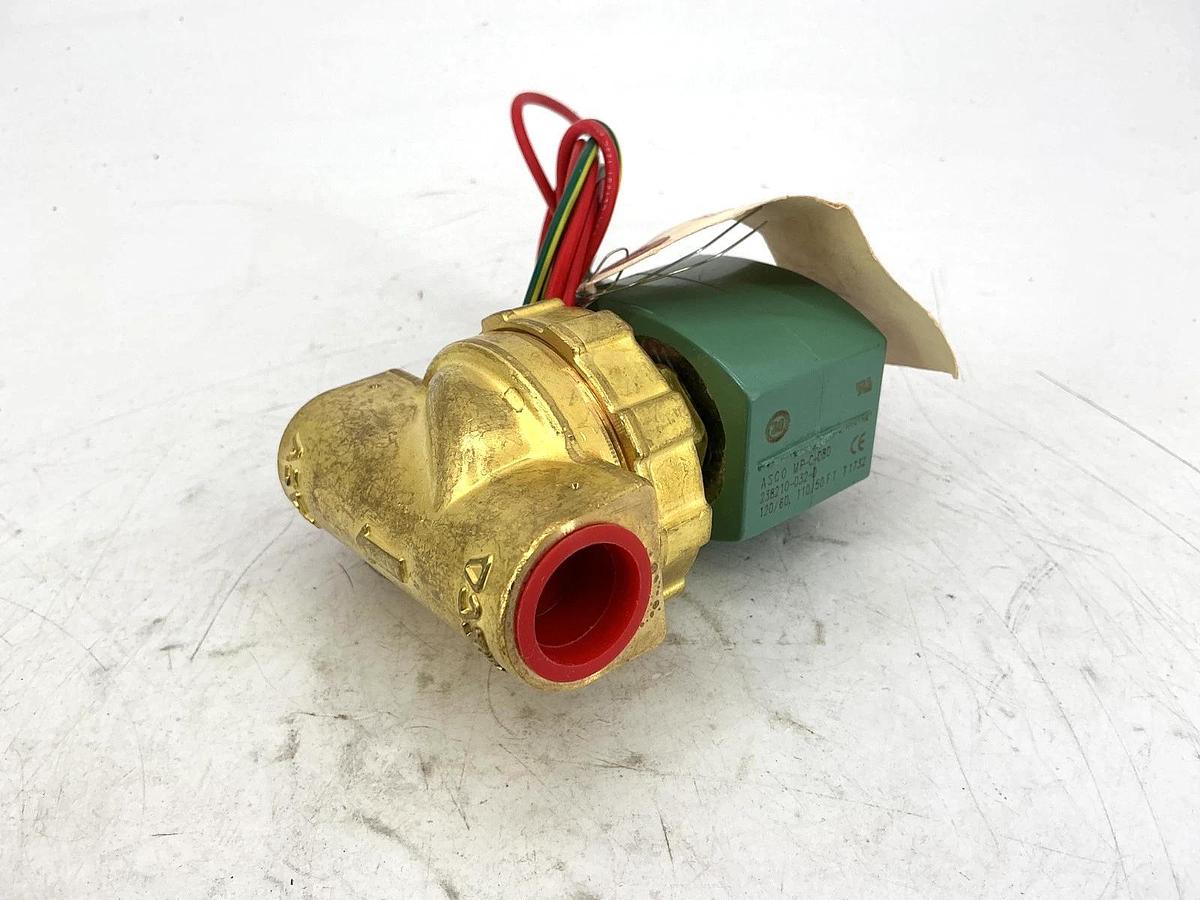 New ASCO 8220G404 110/120V Solenoid Valve 2-Way 1/2" Pipe 6.1W 50/60HZ 4NWZ4