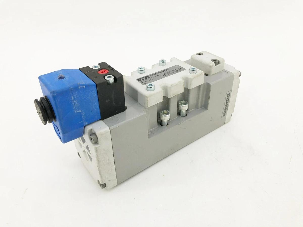 New Parker H2EVXBH0B9D Single Solenoid Valve 2-Pos. 24VDC - No Box