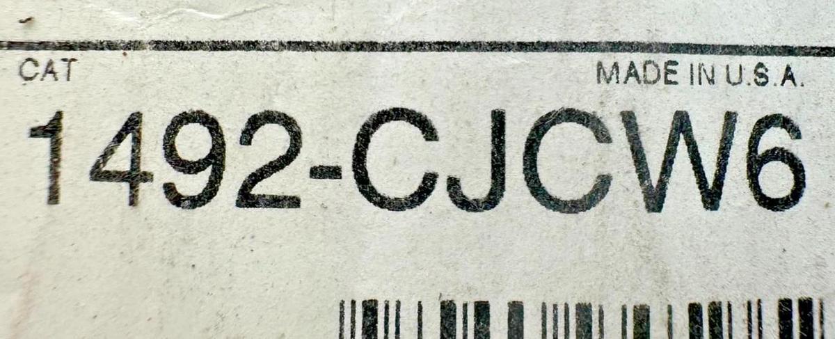 Lot of 16 New Allen Bradley 1492-CJCW6 Ser A Jumper Covers 6mm Center to Center
