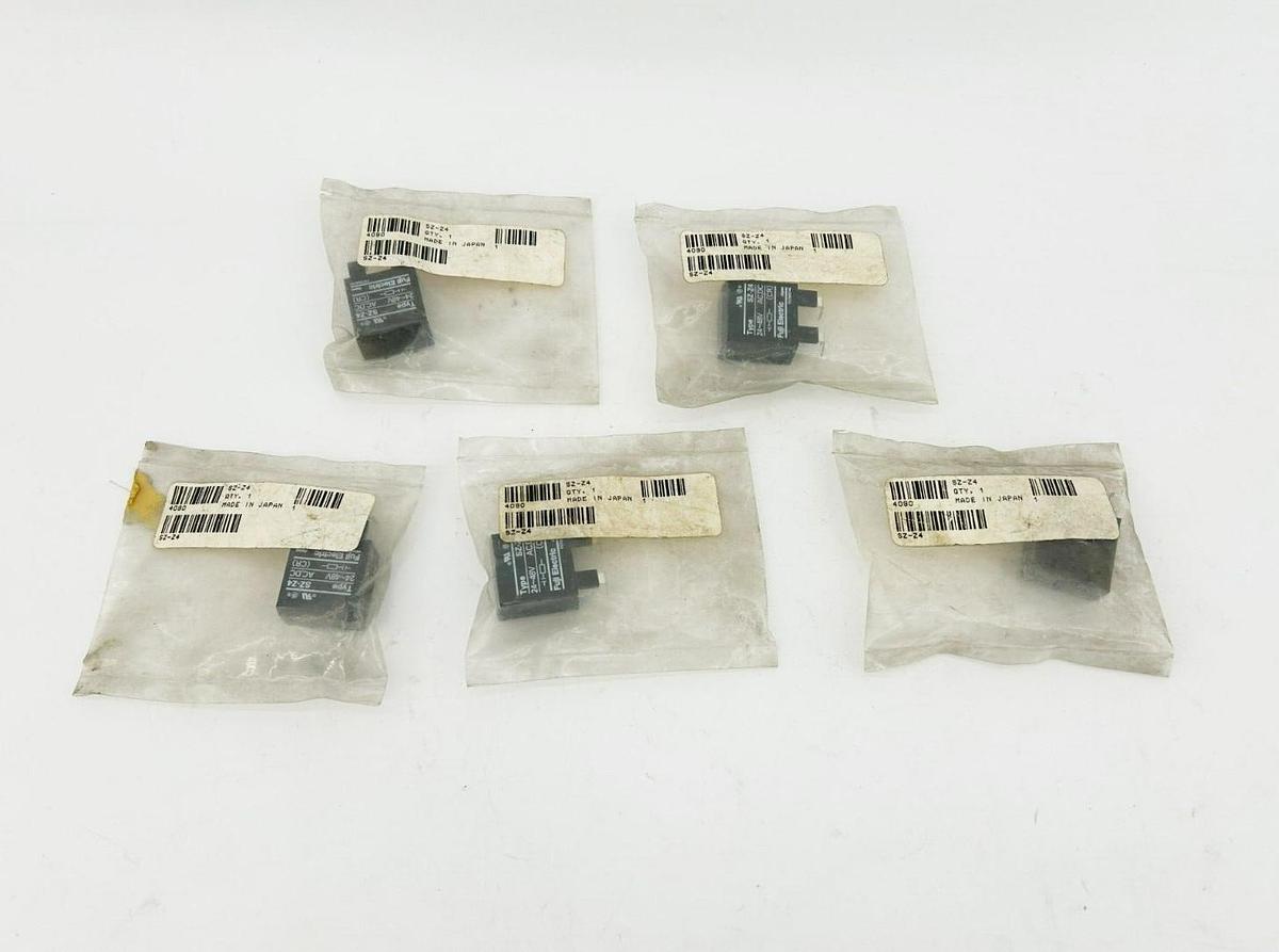 Lot of 5 New Fuji Electric SZ-Z4 Surge Suppressors, 24VAC/48VDC