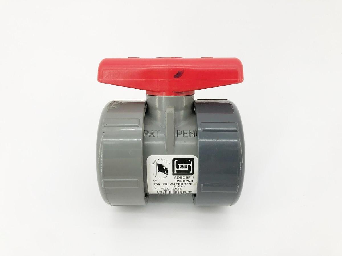 New Spears 3639-010C Socket Ball Valve 1" 235psi