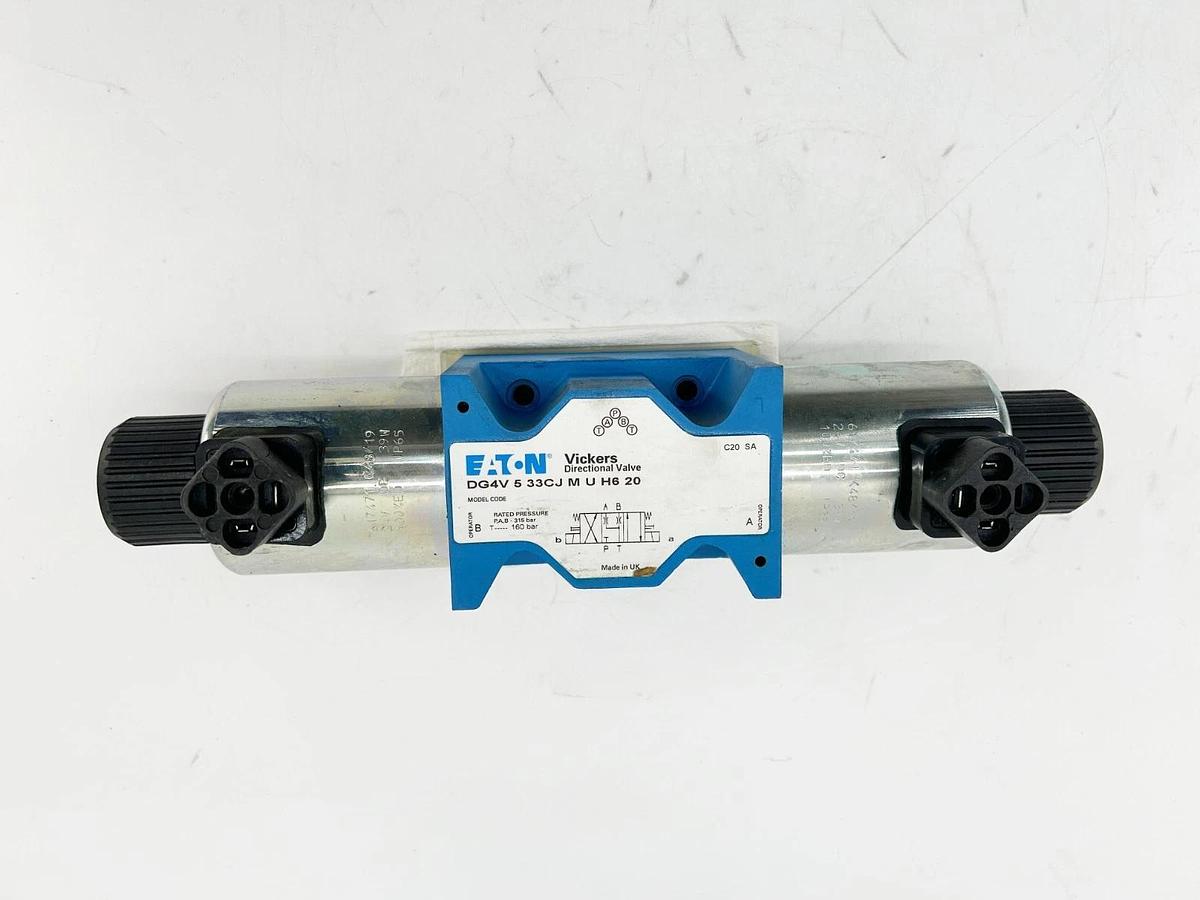 New Eaton Vickers DG4V 5 33CJ M U H6 20 Directional Solenoid Valve 24VDC