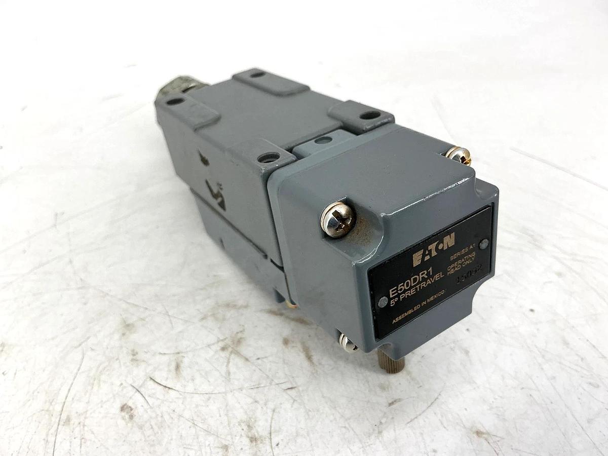 Used Eaton E50SA Ser A2 Limit Switch Component Switchbody 1NC/1NO 10A@12VAC 1A@125VDC
