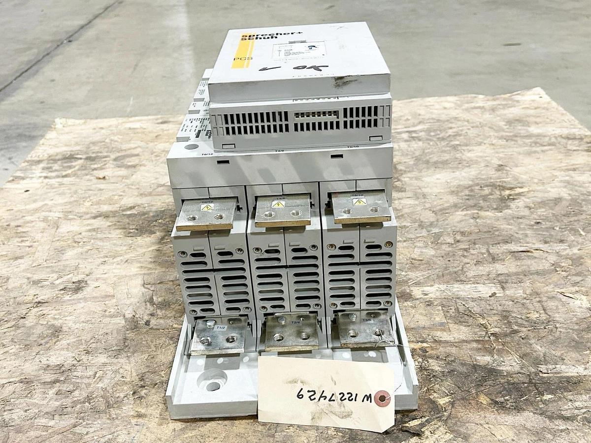 Used Sprecher + Schuh PCS-201-600V Softstarter Intelligent Controller 201A 600V