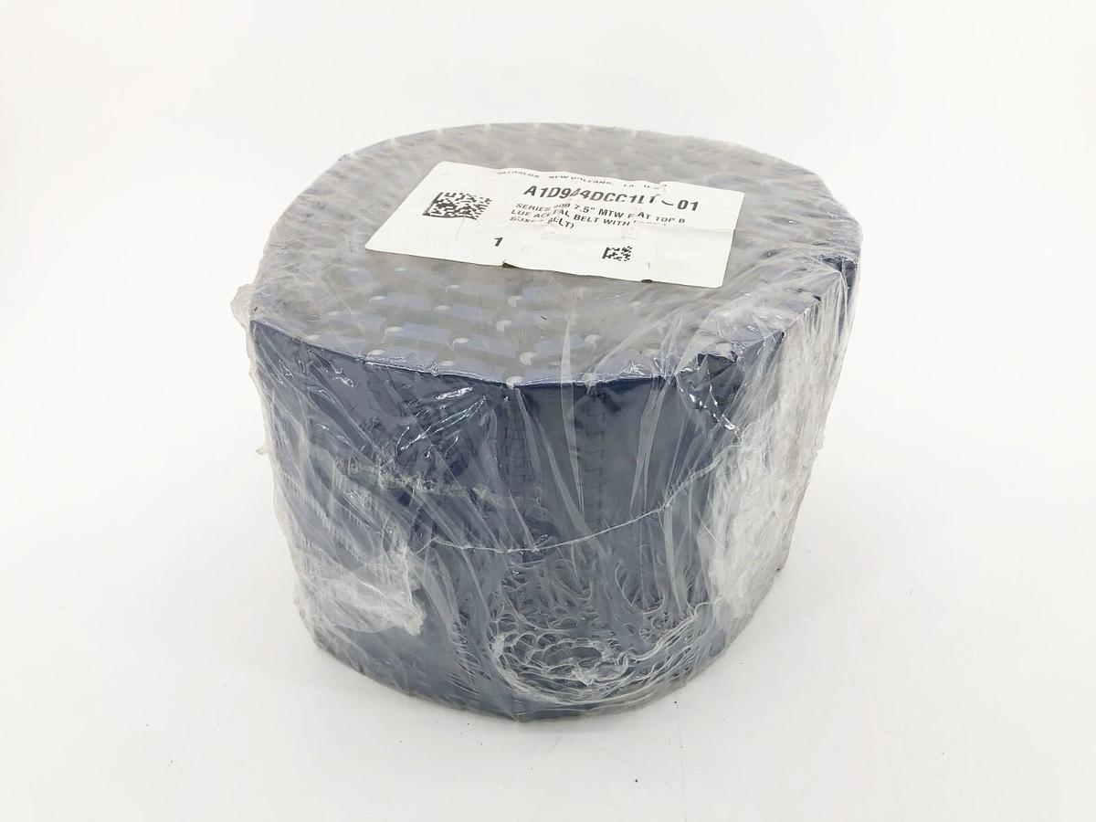 New Intralox A1D944DCC1LT-01 MTW Flat Top Blue Acetal 10ft 7.5" - No Box