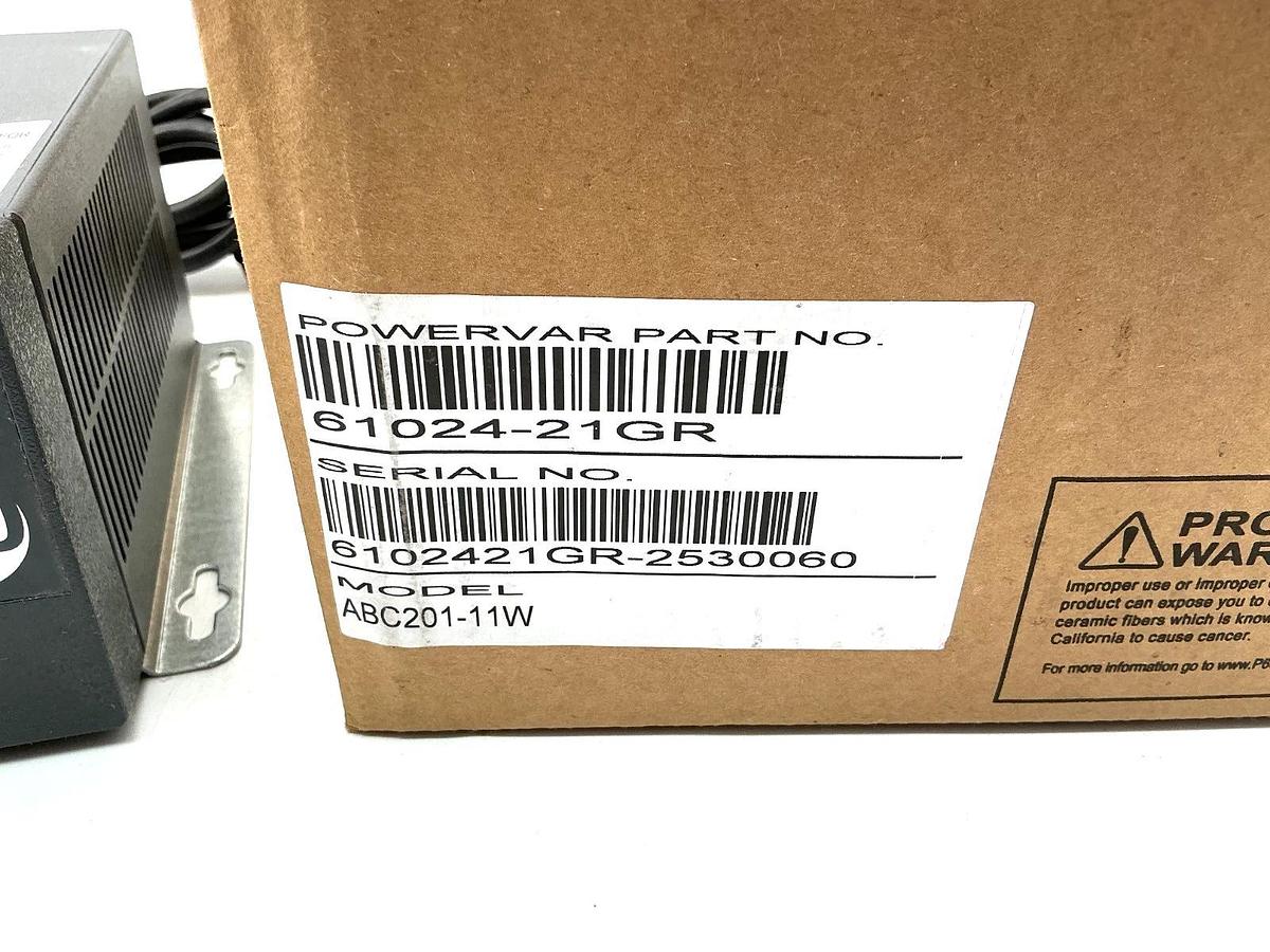New Ametek Powervar Model ABC201-11W Power Conditioner 120VAC 61024-21GR
