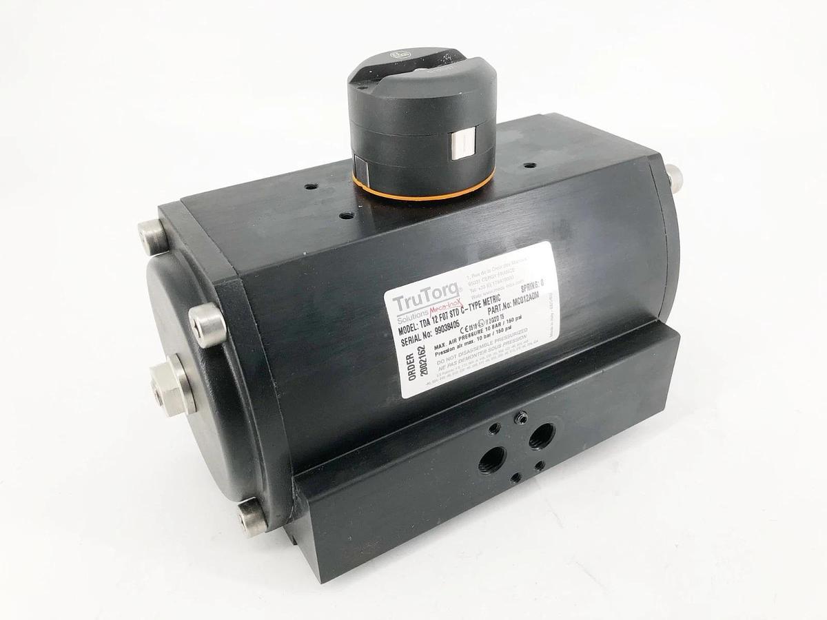 New TruTorq TDA 12 F07 STD C-TYPE METRIC Pneumatic Actuator MC012A0M - No Box