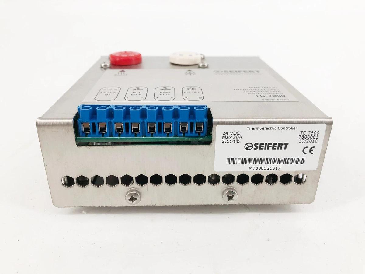 New Seifert TC-7800 Bimetallic Temperature Controller 24VDC 20A 7800001