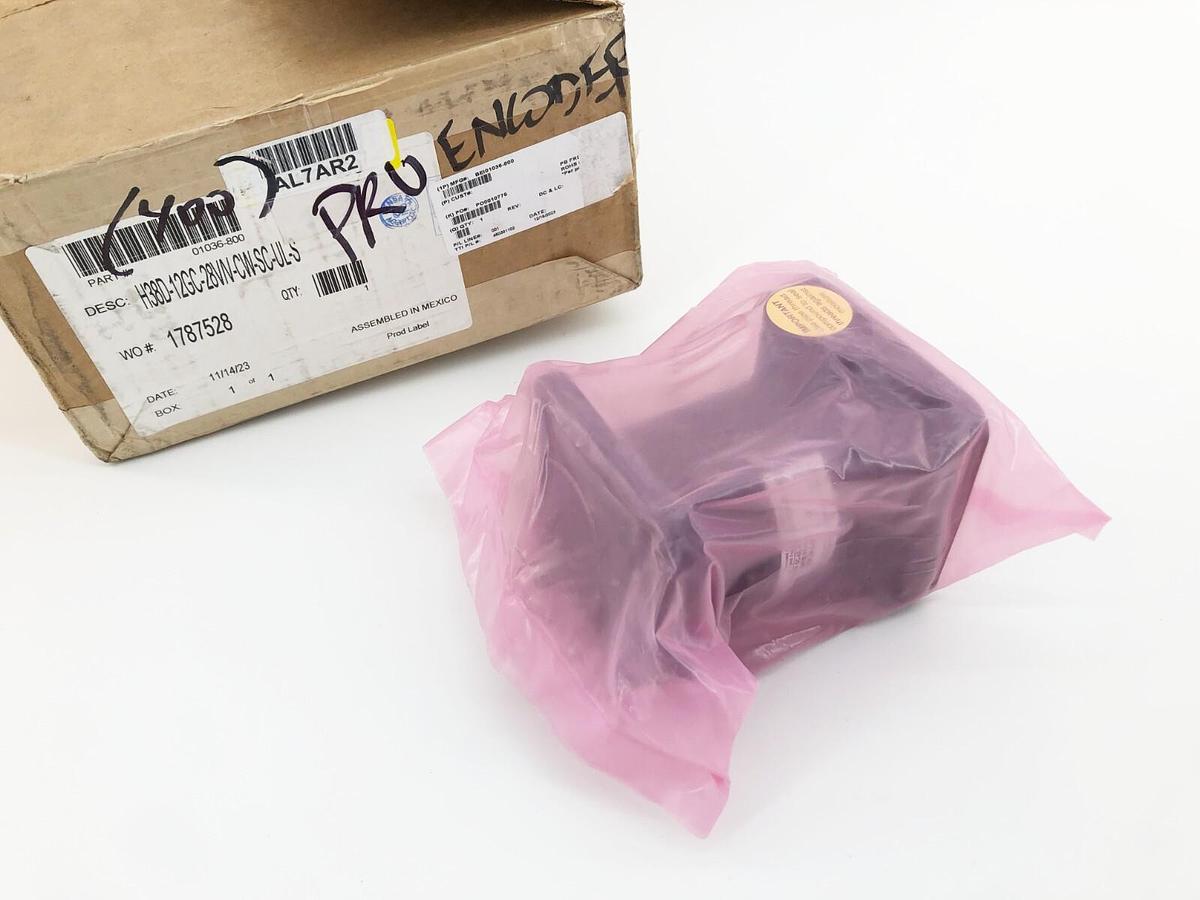 New BEI Sensors H38D-12GC-28V/V-CW-SC-UL-S Explosion Proof Encoder 01036-800