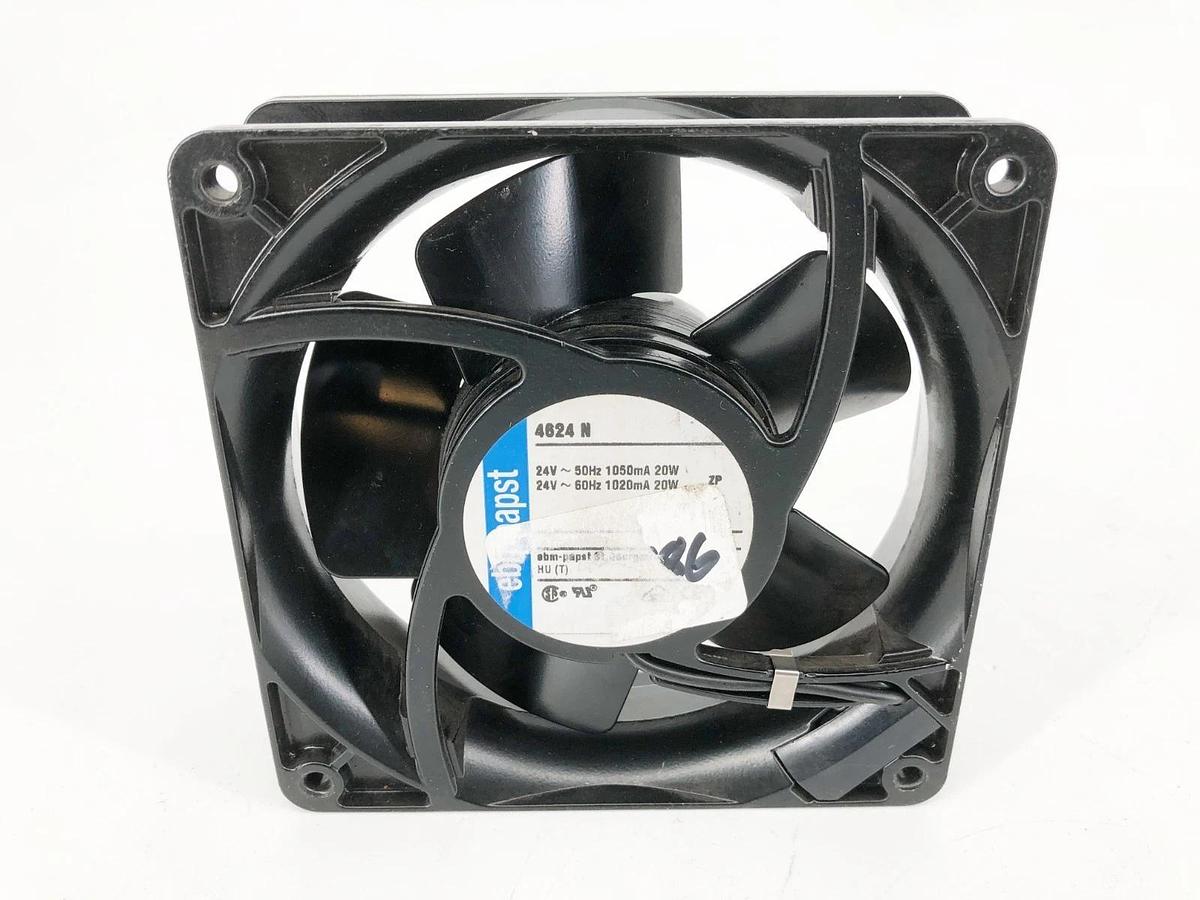 New EBP Papst 4624 N Axial Fan 24V 105.9CFM (119 X 119 X 38mm) - No Box