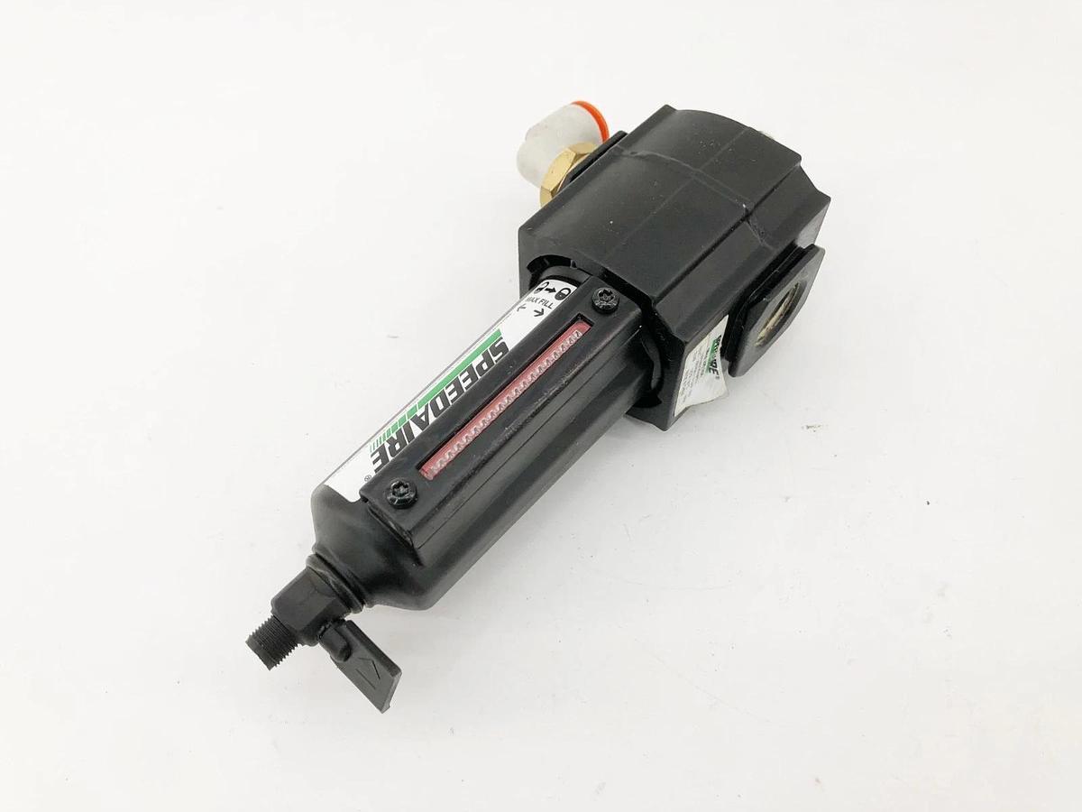 Used Lot of 2 Speedaire 4ZL76A Air Line Lubricators 1/2" 95 CFM 250 psi