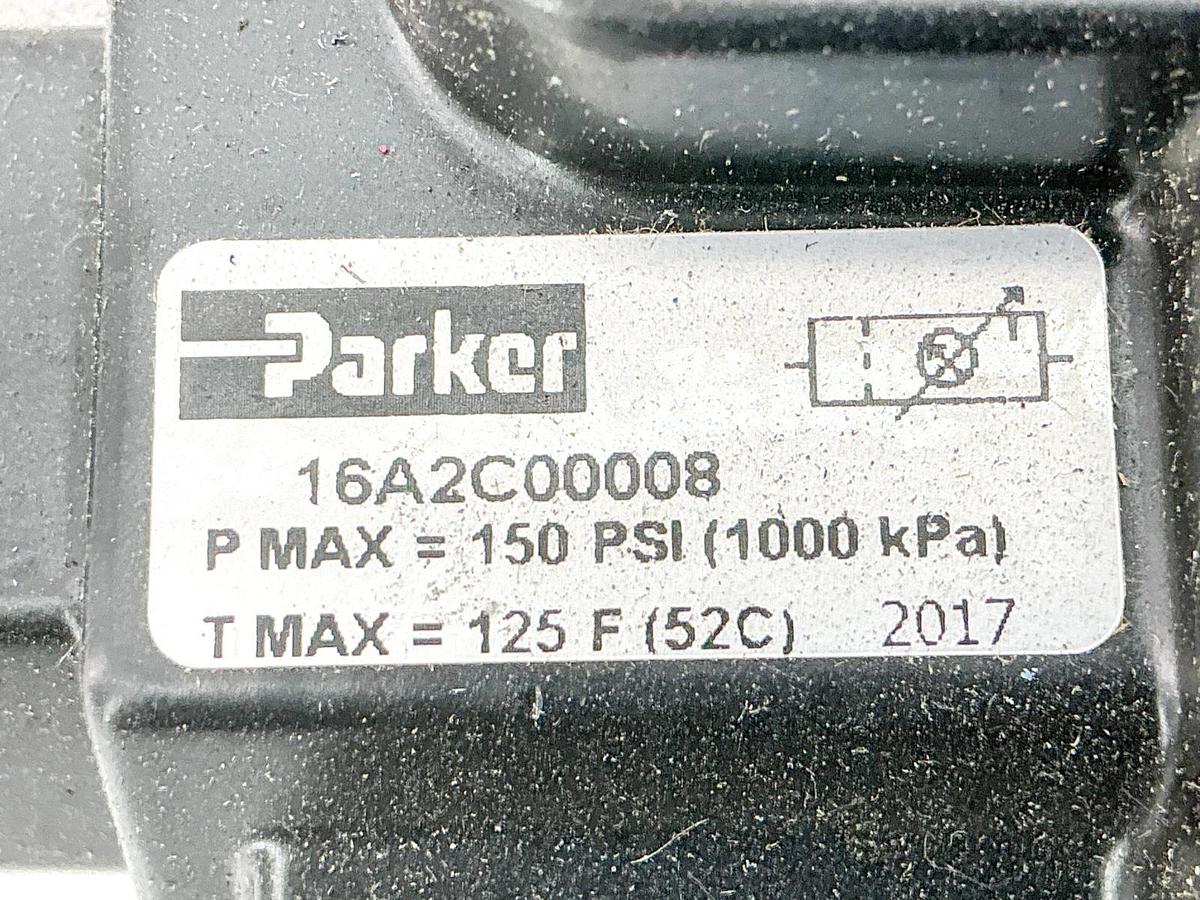 New Parker 16A2C00008 Pneumatic Filter 3 Piece Combo 150PSI 125F - No Box