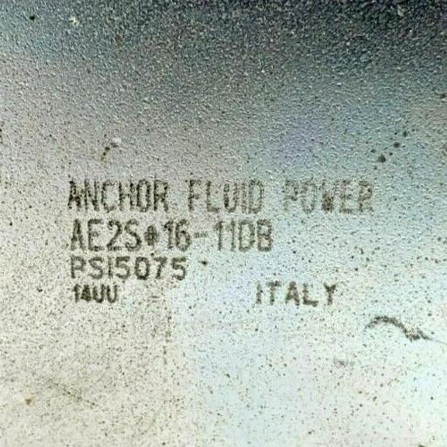 New Anchor Fluid Power AE2S#16-11DB 2-Way Ball Valve #16SAE Ports 5075PSI