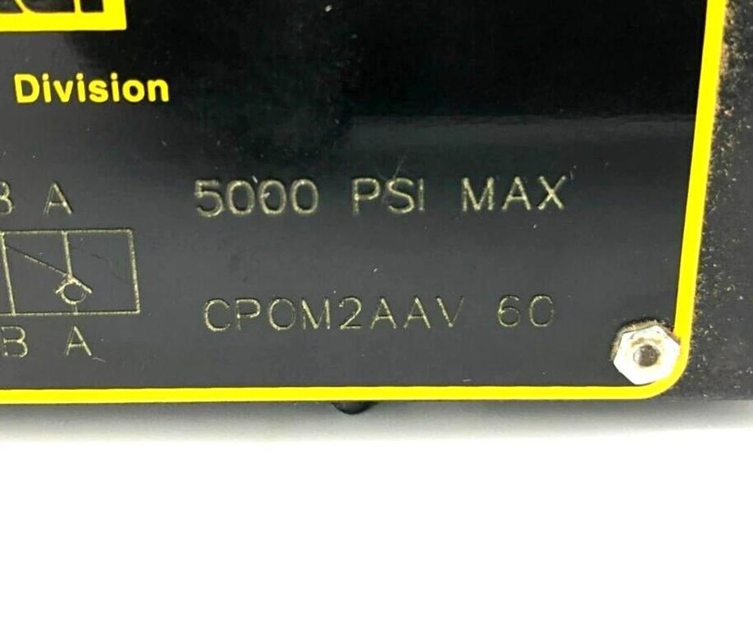 Used Parker CPOM2AAV Pilot Operated Check Valve 5000psi