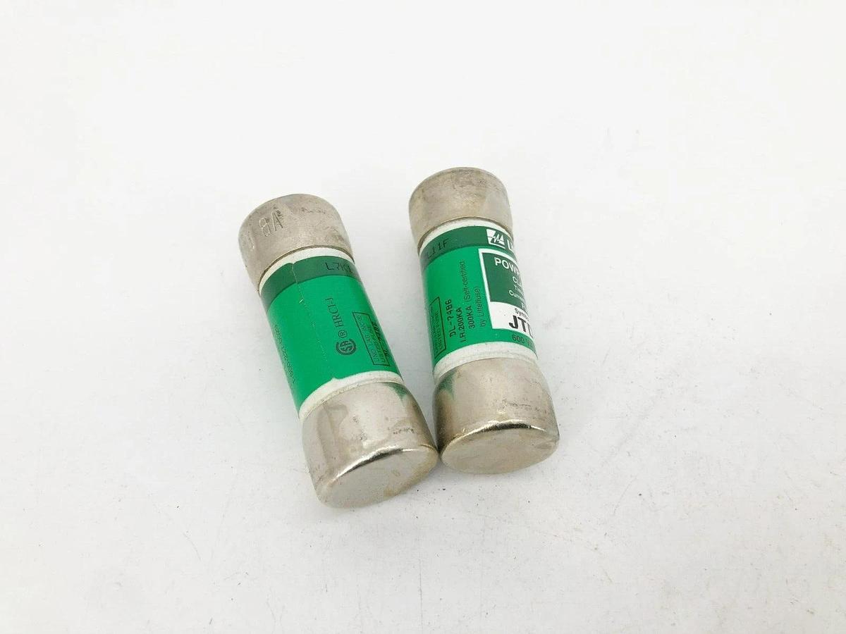Lot of 2 New Littelfuse JTD 8 Time Delay Fuses 8A 600V Class J