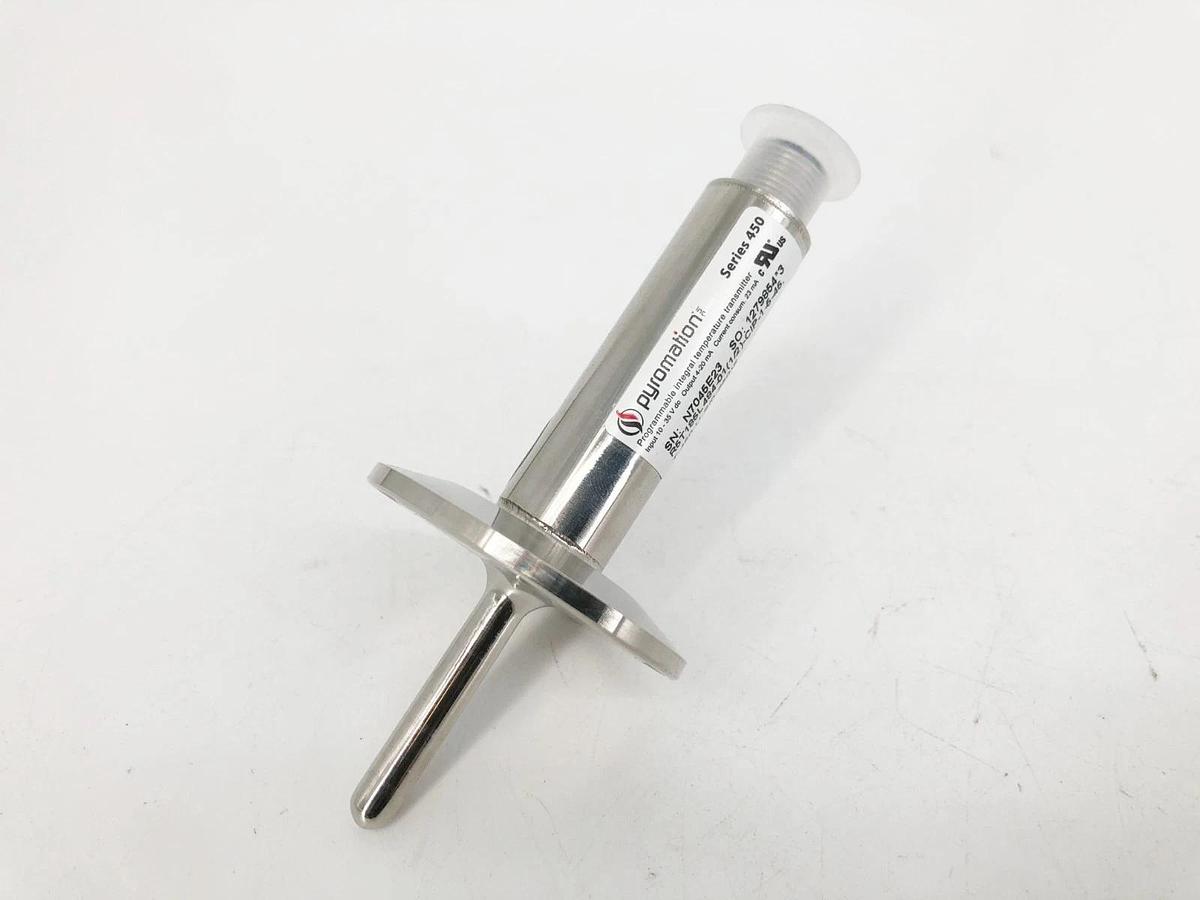 New Pyromation R5T185L484-01(1/2)-CIP-1-5-45,T-450-U-S(0-250)F Temp Transmitter