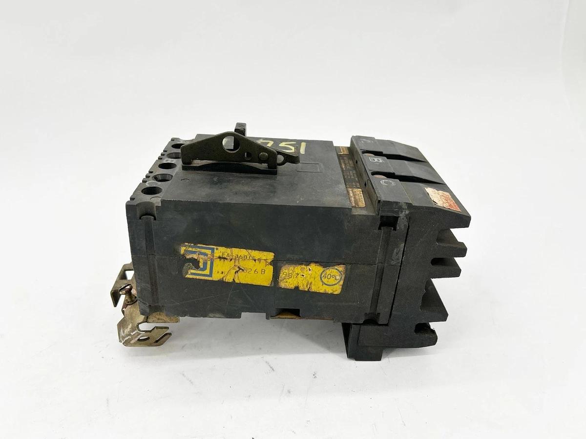 Used Square D FA36015 Circuit Breaker 15A 3P 600V