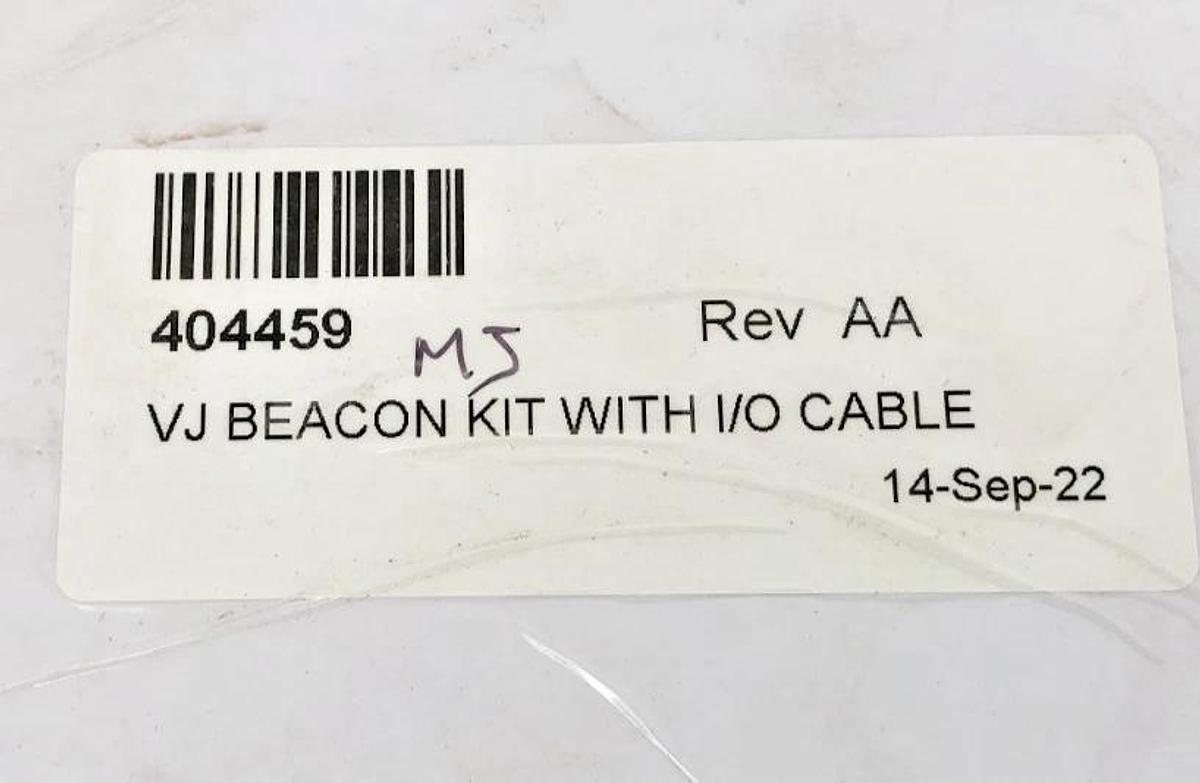 New Videojet 404459 VJ Beacon Kit with I/O Cable 24VDC 34593