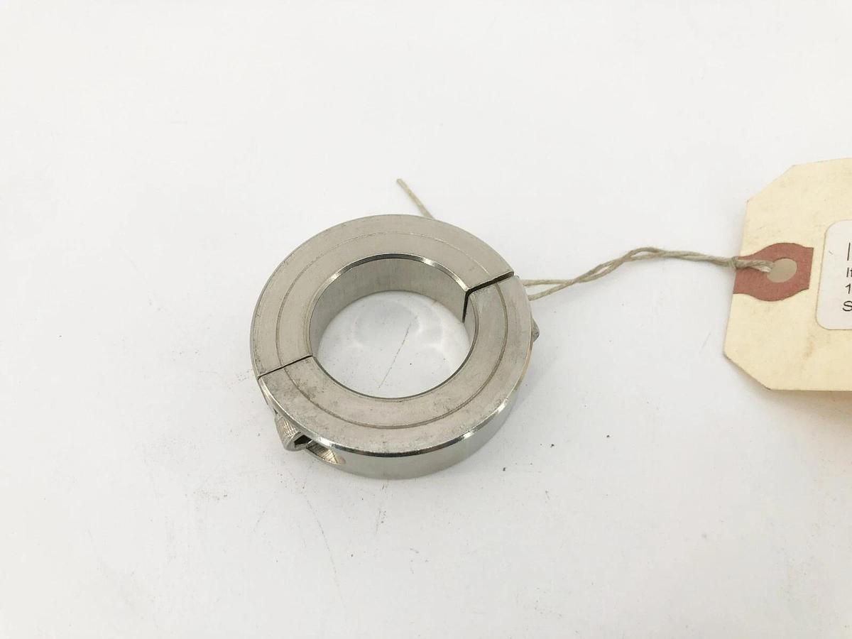 New Climax 2C-131-S Two-Piece Split Clamp Collar Stainless Steel 1-5/16" ID