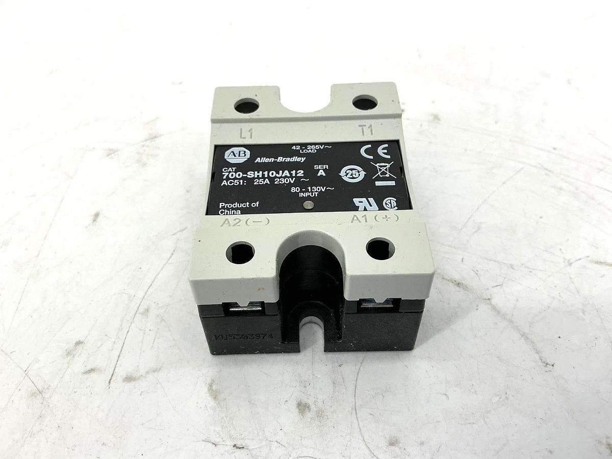New Allen Bradley 700-SH10JA12 Ser A Relay 25A 230V 80-130V 42-265V~ 50/60HZ