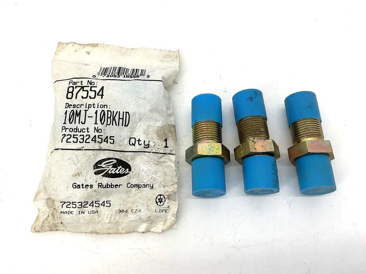 Lot of 4 New Gates 87554 Adapter 7/8"-14 10MJ-10BKHD 725324545