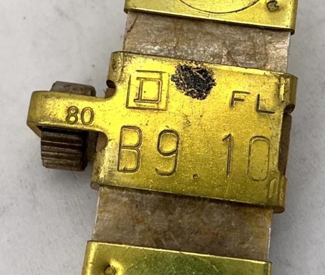 Used Lot of 6 Square D B9.10 Overload Relay Terminal Unit