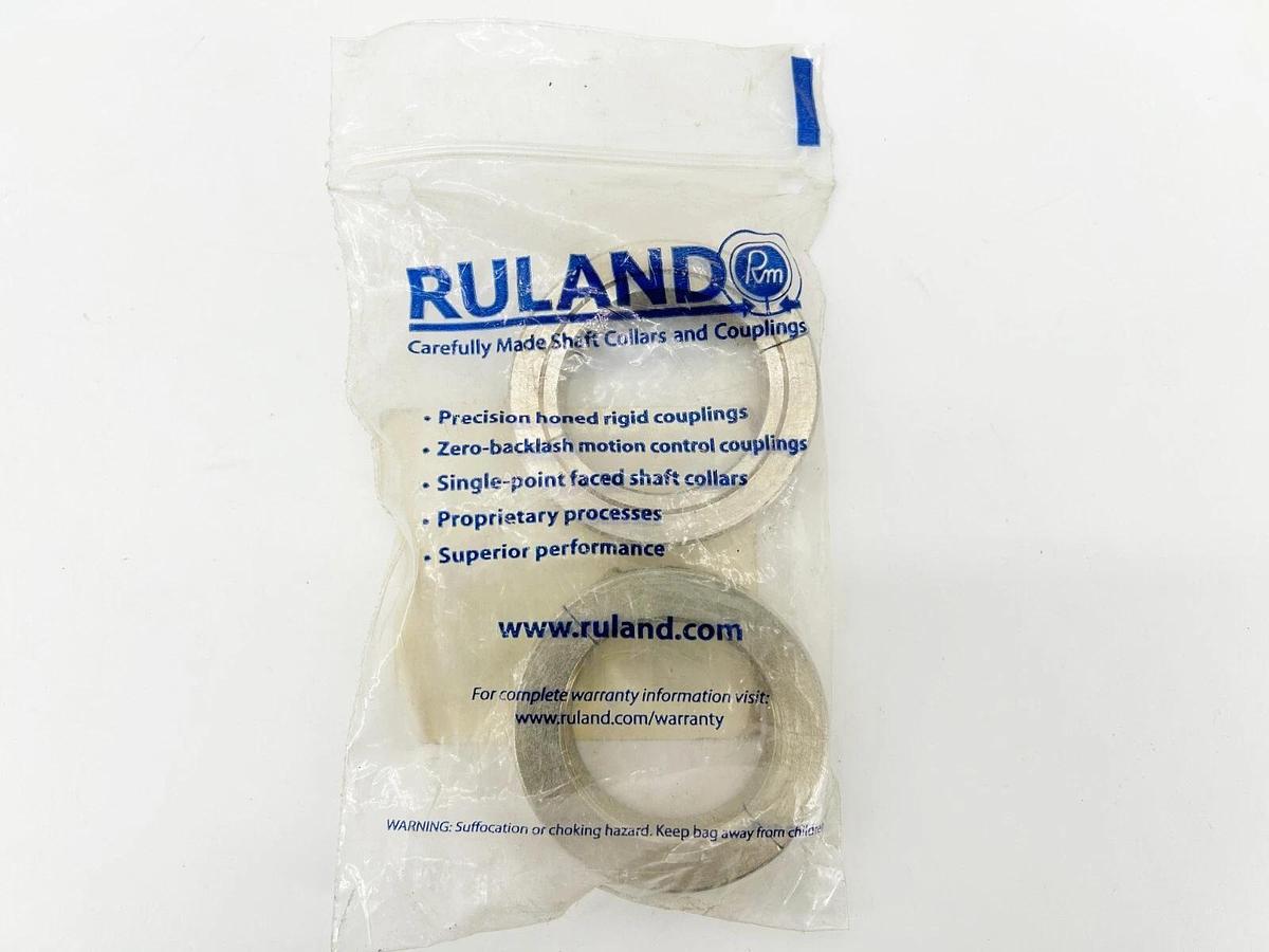New Lot of 2 Ruland SP-25-FZ Steel Coupling 1-9/16" Bore Yellow Zinc Plated