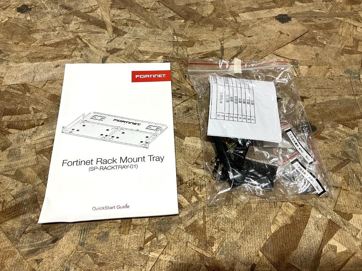New Fortinet SP-RACKTRAY-01 1U Rack Mount Tray 19" 4-Post Rack P10031-01-02