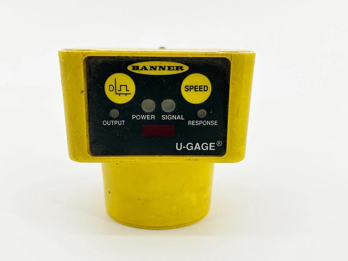 Used Banner Engineering QT50UVR3WQ Ultrasonic Proximity Sensor 30MM 250VDC 50/60Hz 8A