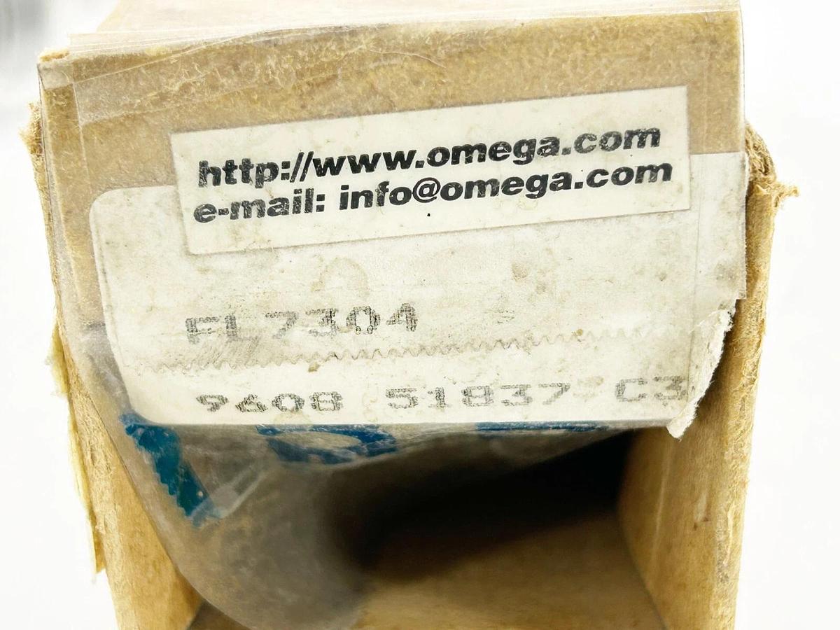 New Omega FL7304 Flowmeter 0.5GPM to 5GPM 125PSI 316SS
