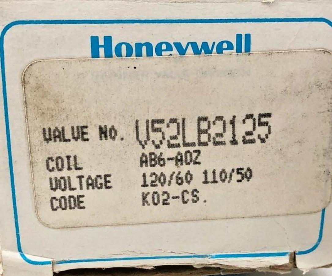 New Honeywell Skinner V52LB2125 Solenoid Valve 110/120V 125psi 3/32" Orifice