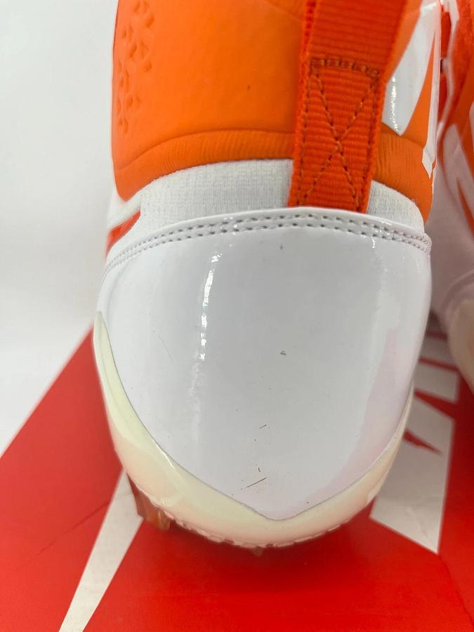 Nike Force Savage Pro TD P White/Orange Size 16 OSU Beavers Cleats