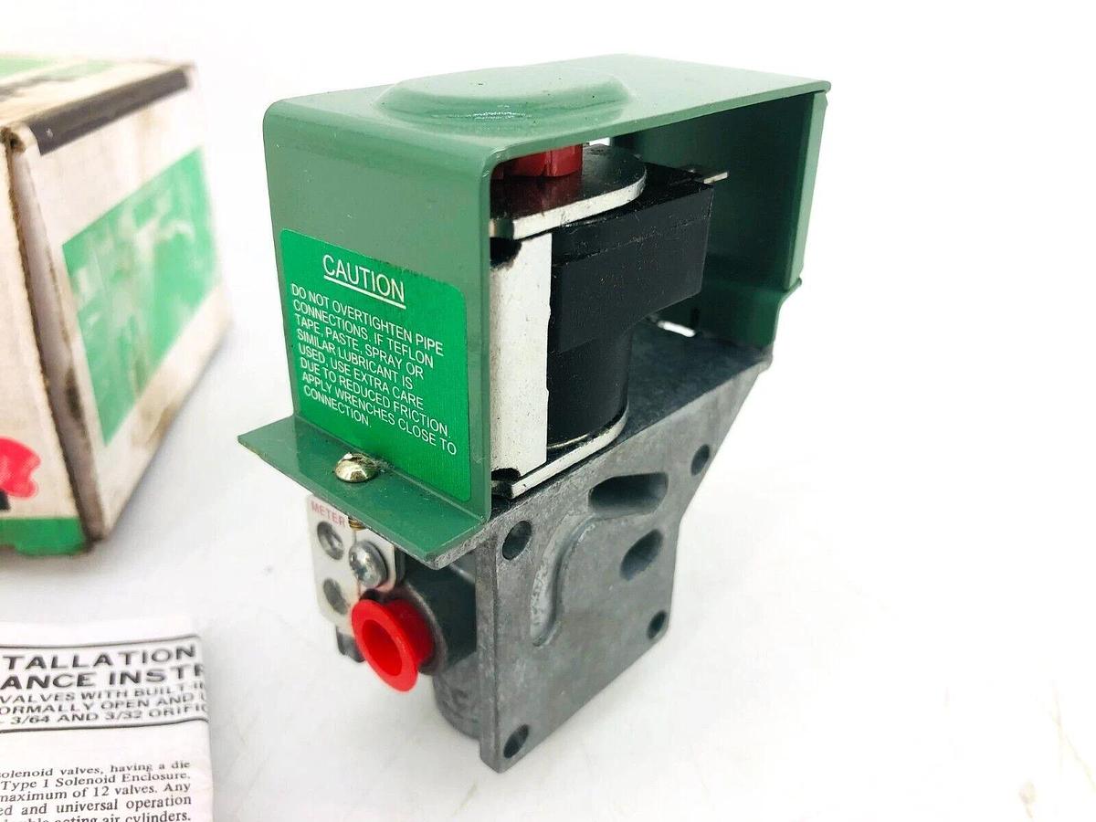 New ASCO 8318D001 Solenoid Valve 1/4 Port 110/120V 50/60Hz