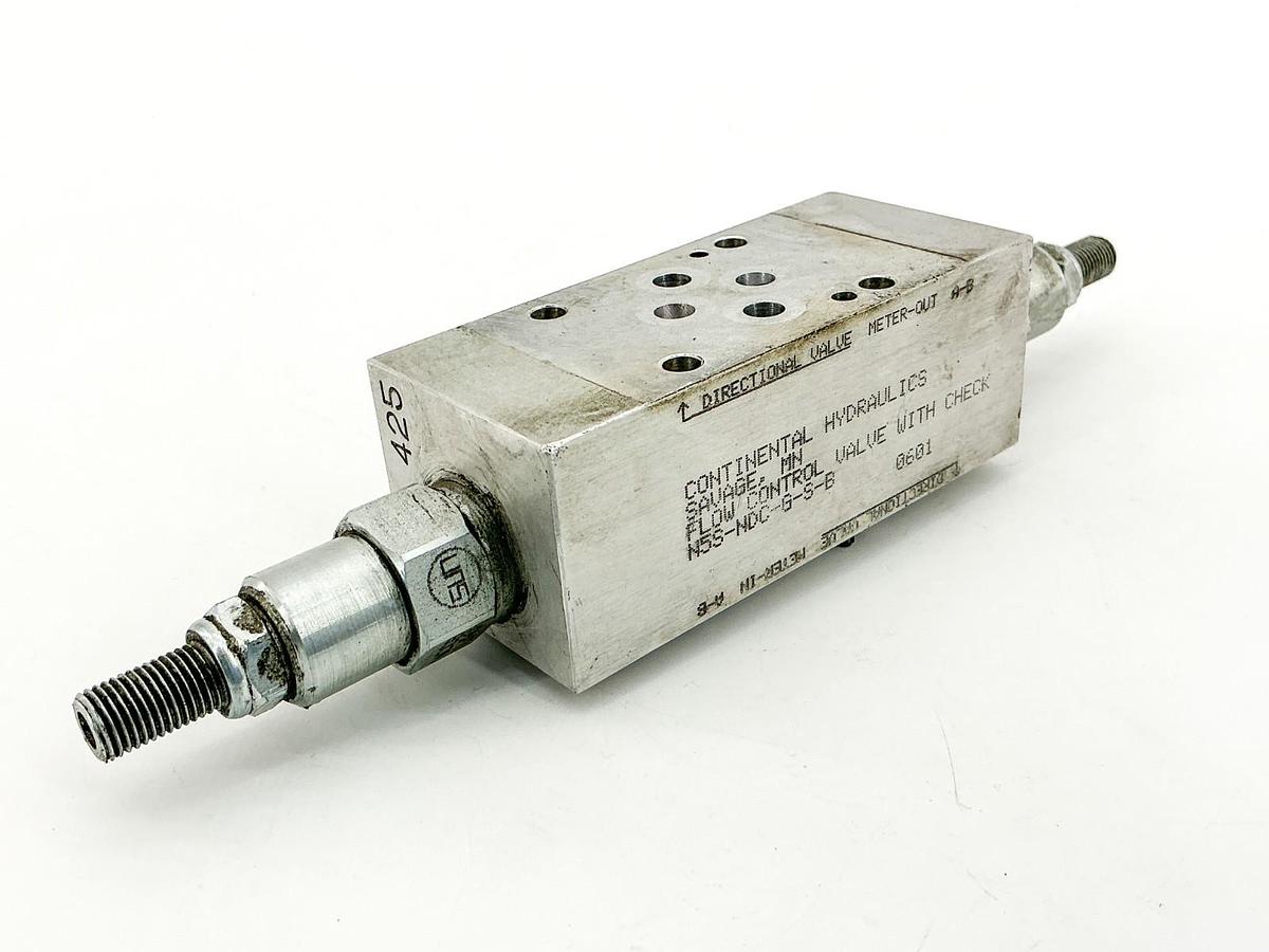 Used Sun Hydraulics N5S-NDC-G-S-B Flow Control Valve With Check