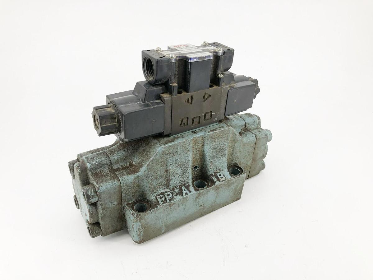 Used Nachi DSS-G06-C5-R-C115-E12 Pilot Operated Directional Control Valve 770