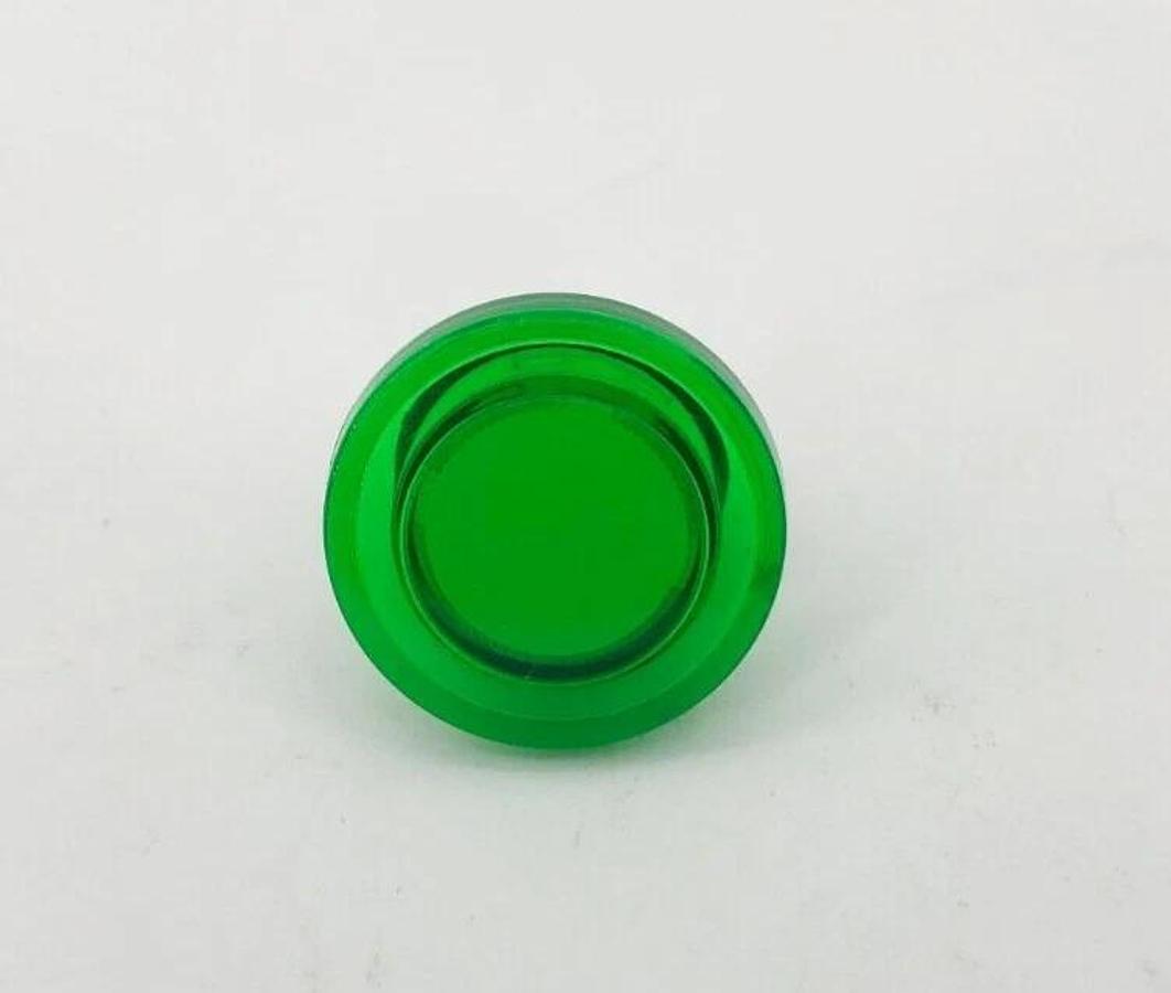 Lot of 6 New IDEC Corporation AL6M-LK2-MG Green Large Round Lenses For A6 Series