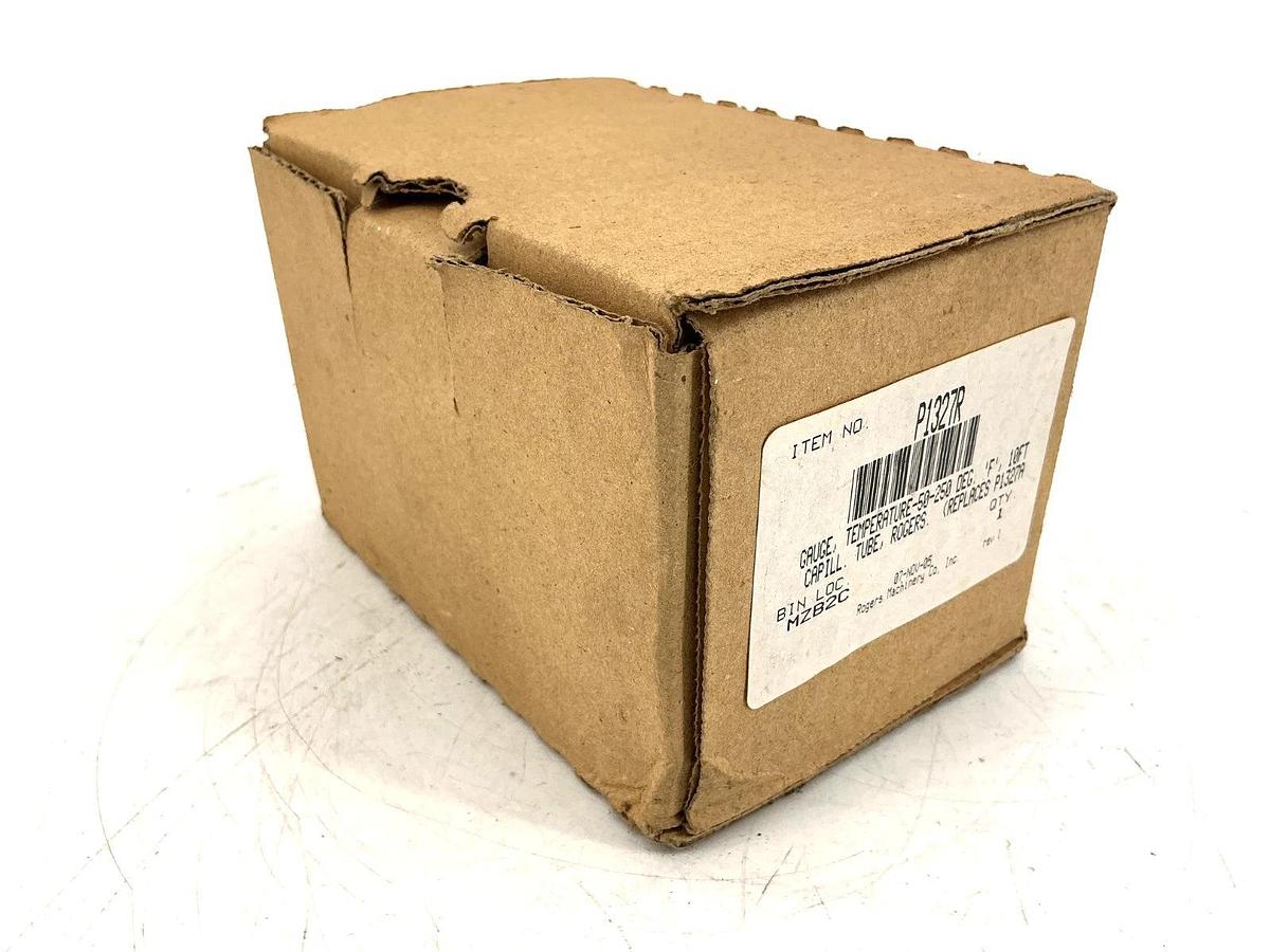 New Rogers Machinery P1327R Temperature Gouge Model W Range 50-250F 10-120C