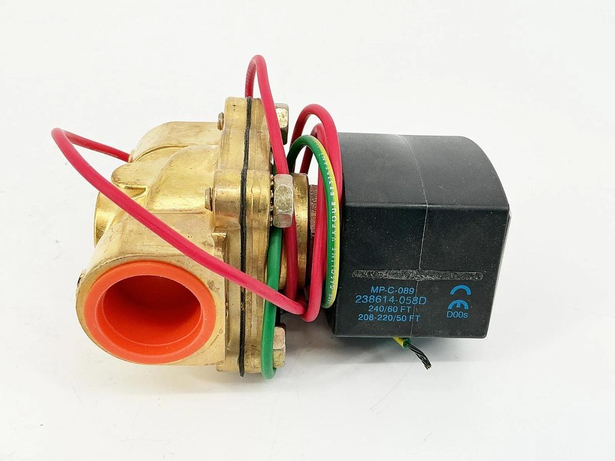 New Asco EFX8210G95-18831 208-220/240VAC Solenoid Valve 10.1W 3/4" Pipe