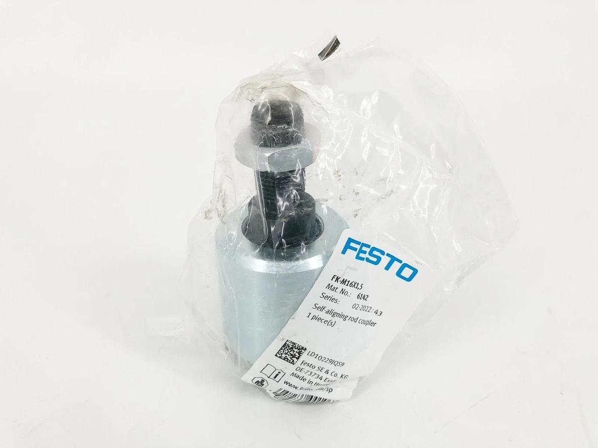New Festo FK-M16X1,5 Self-Aligning Rod Coupler 6142