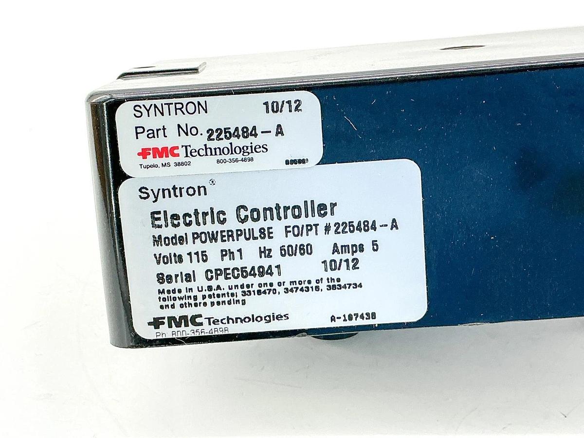 New FMC 225484-A Power Pulse Electric Controller 115V 5A 1PH