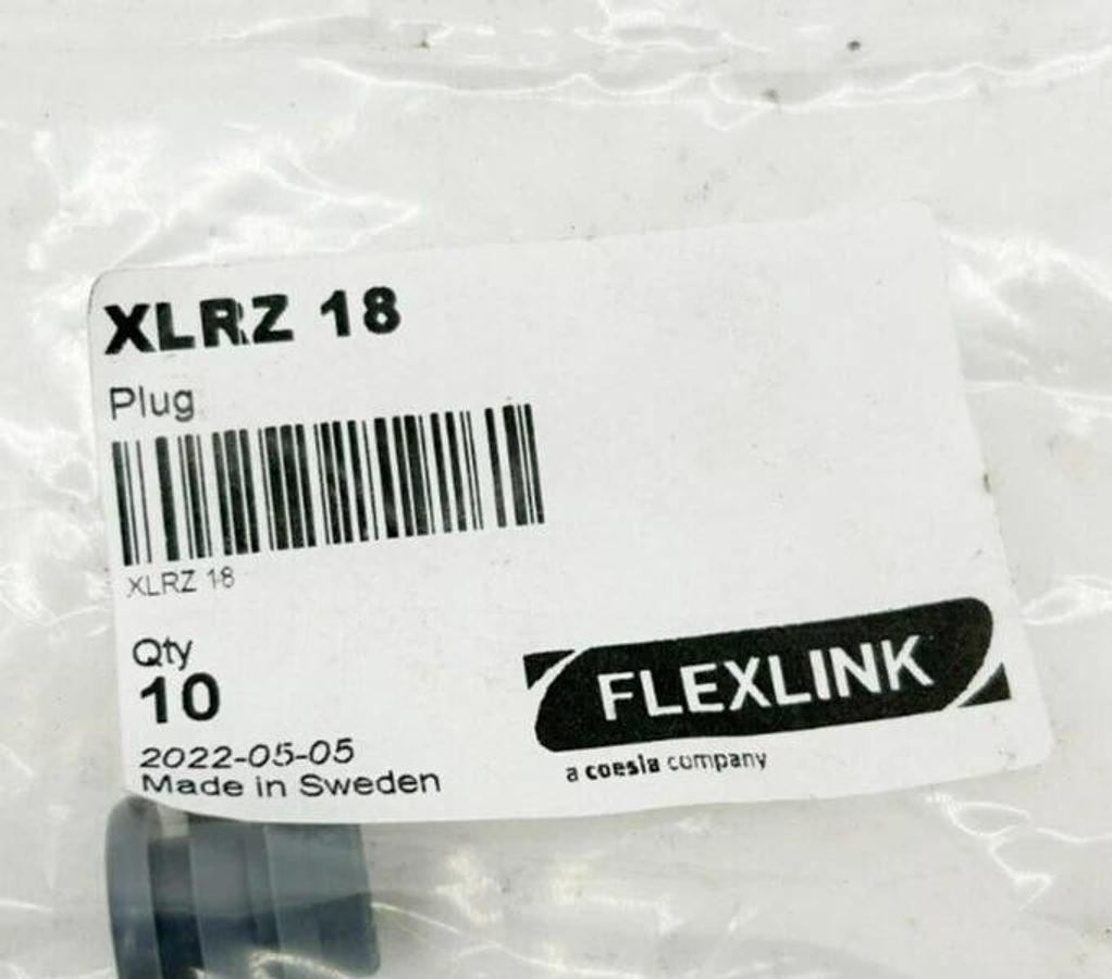 Lot of 40 New FlexLink XLRZ 18 End Plugs
